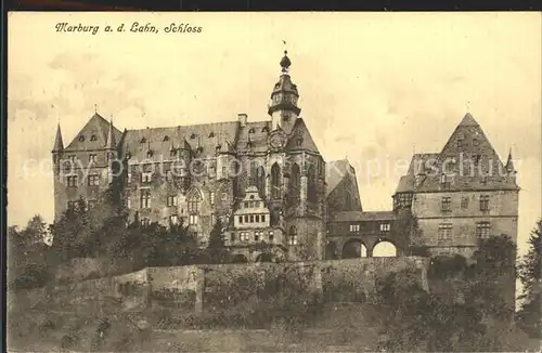 Marburg Lahn Schloss Kat. Marburg