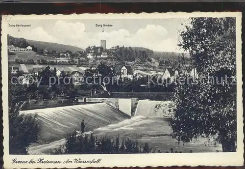 Greene Kreiensen Wasserfall Kat. Kreiensen