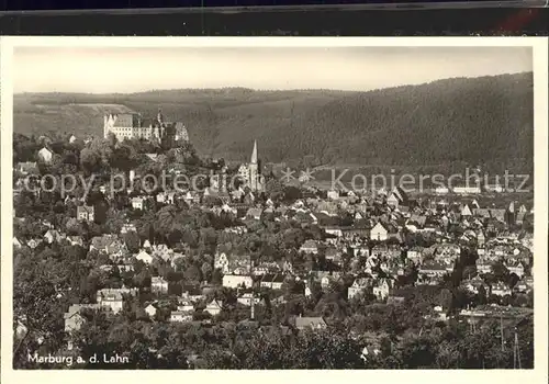 Marburg Lahn Fliegeraufnahme Kat. Marburg