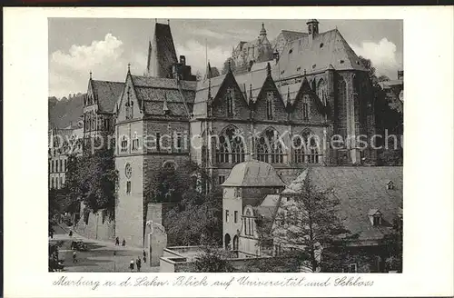 Marburg Lahn Universitaet Schloss Kat. Marburg