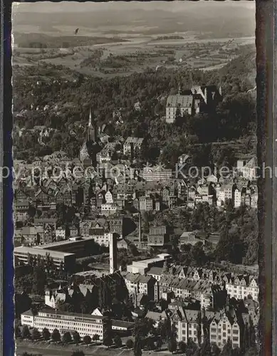 Marburg Lahn Fliegeraufnahme Kat. Marburg