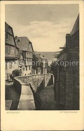 Marburg Lahn Ritterstrasse Kat. Marburg