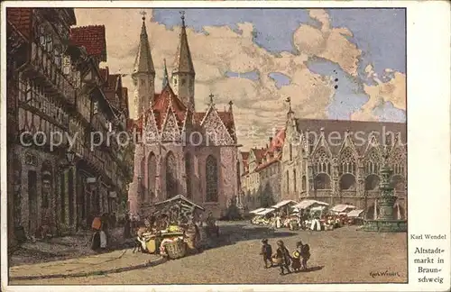 Braunschweig Altstadtmarkt Kat. Braunschweig