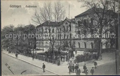 Goettingen Niedersachsen Auditorium Kat. Goettingen