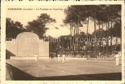 Hossegor Soorts Landes Le Fronton du Sporting Kat. Soorts Hossegor