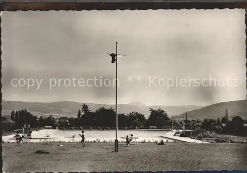 Eschwege im Werratal Staedt Freibad Kat. Eschwege