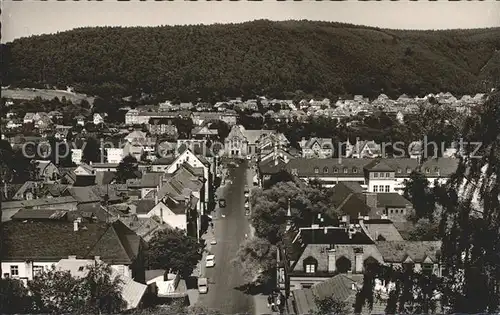 Marburg Lahn Bahnhofstrasse Teilansicht Kat. Marburg