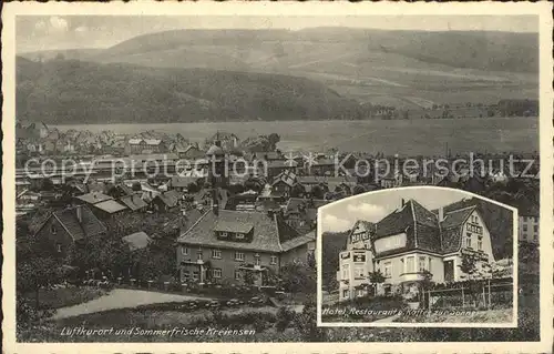 Kreiensen Panorama Hotel Restaurant zur Sonne Kat. Kreiensen