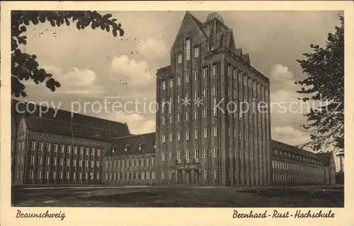 Braunschweig Bernhard Rust Hochschule Kat. Braunschweig