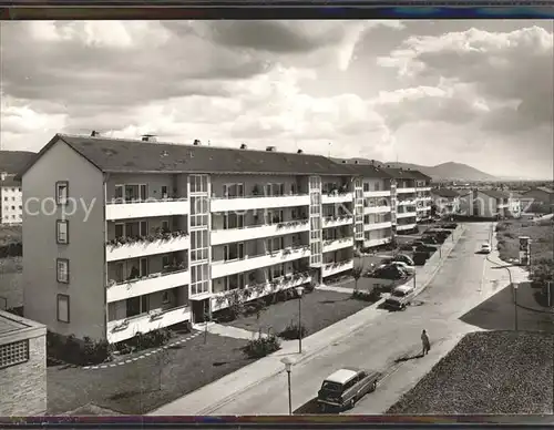 Weinheim Bergstrasse Weststadt Koenigsbergerstrasse Kat. Weinheim