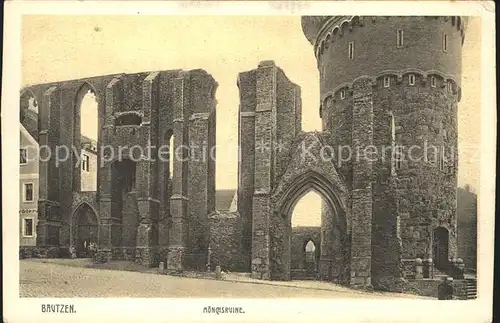 Bautzen Moenchsruine Kat. Bautzen