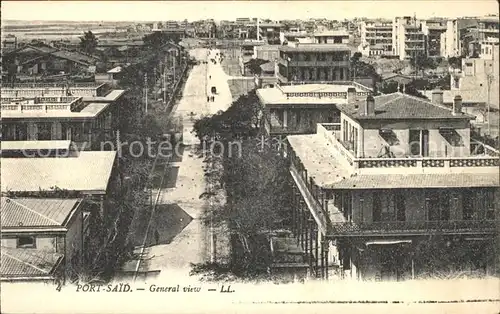 Port Said General view Kat. Port Said