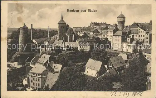 Bautzen Alte Wasserkunst Michaeliskirche Wasserturm Kat. Bautzen