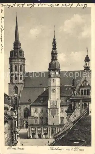Bautzen Rathaus und Dom Kat. Bautzen