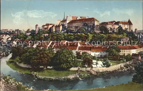 Bautzen Schloss Ortenburg Spreepartie Kat. Bautzen