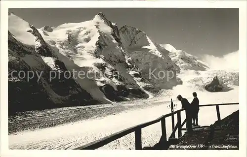 Grossglockner Blick vom Franz Joseph Haus Kat. Heiligenblut