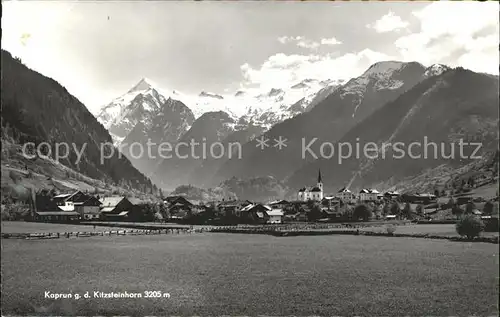 Kaprun mit Kitzsteinhorn Kat. Kaprun