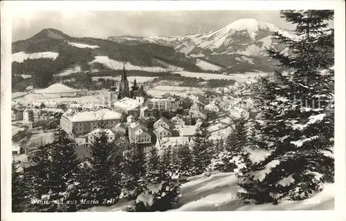Mariazell Steiermark Winter Panorama Kat. Mariazell