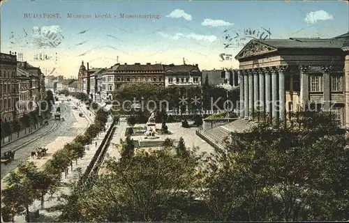 Budapest Museumsring Kat. Budapest