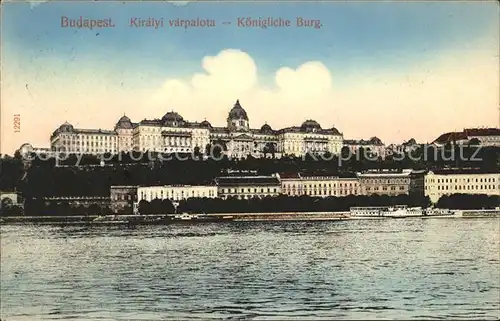 Budapest Koenigliche Burg Kat. Budapest