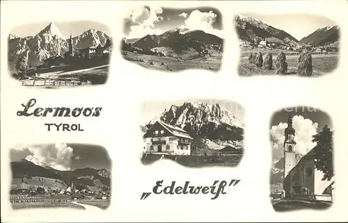 Lermoos Tirol Teilansichten Kat. Lermoos