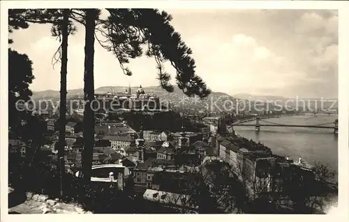 Budapest Blick vom Blocksberg Kat. Budapest