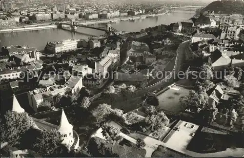 Budapest Latkep a Matyas templombol Kat. Budapest