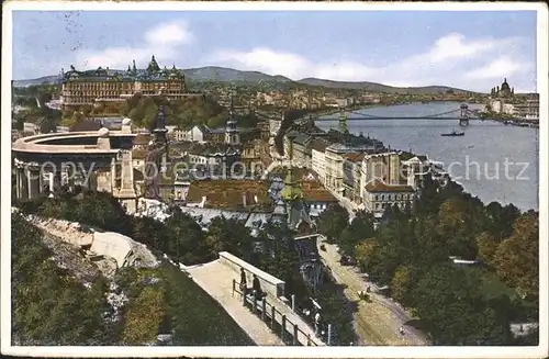 Budapest Blick vom Blocksberg Kat. Budapest