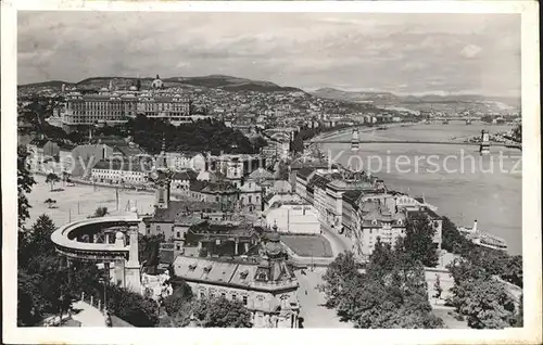 Budapest Blick vom Blocksberg Kat. Budapest