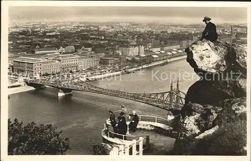 Budapest Blick vom Blocksberg Kat. Budapest