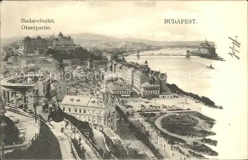 Budapest Ofnerpartie Kat. Budapest