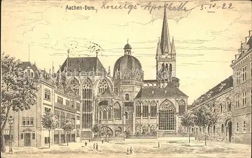 Aachen Dom Kat. Aachen