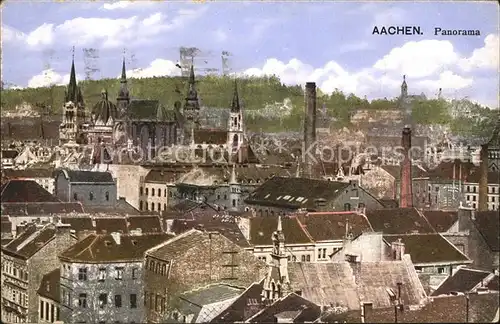 Aachen Teilansicht Dom Kat. Aachen