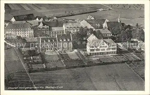 Oberndorf Neckar Kloster Heiligenbronn Fliegeraufnahme Kat. Oberndorf am Neckar