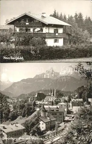 Berchtesgaden Haus Bergsicht Watzmann Kat. Berchtesgaden