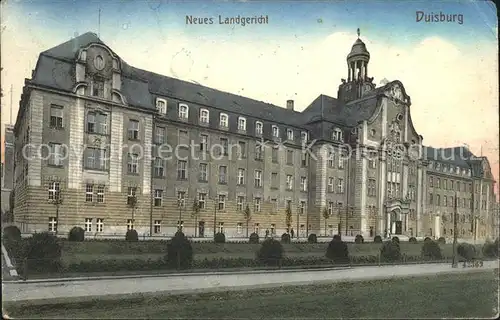 Duisburg Ruhr Neues Landgericht / Duisburg /Duisburg Stadtkreis