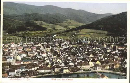 Waldkirch Breisgau Kandel Fliegeraufnahme Kat. Waldkirch