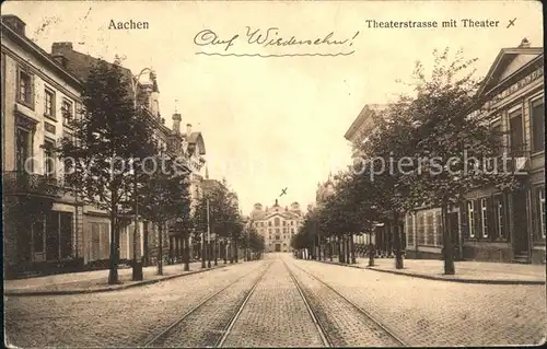 Aachen Theaterstrasse Theater Kat. Aachen