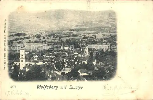 Wolfsberg Kaernten Saualpe Fliegeraufnahme Kat. Wolfsberg