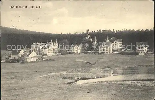 Hahnenklee Bockswiese Harz  Kat. Goslar