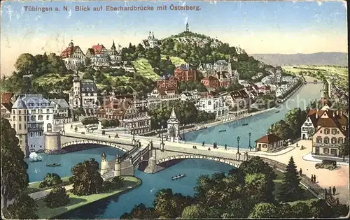 Tuebingen Eberhardbruecke oesterberg Kat. Tuebingen