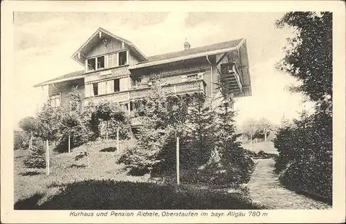 Oberstaufen Kurhaus Pension Aichele Kat. Oberstaufen