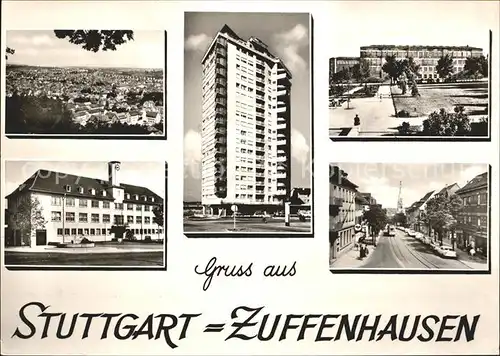 Zuffenhausen Wohnhochhaus Romeo Kat. Stuttgart