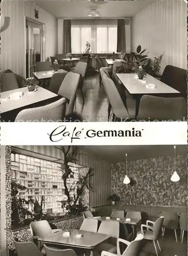 Zuffenhausen Cafe Germania Kat. Stuttgart