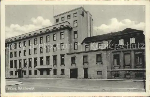 Berlin Reichskanzlei Kat. Berlin