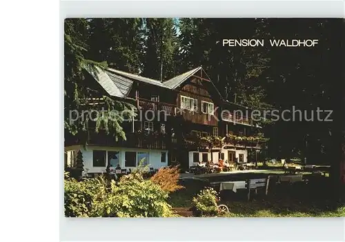 Ramsau Dachstein Steiermark Pension Waldhof Kat. Ramsau am Dachstein