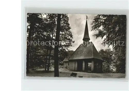 Erfweiler Pfalz Kapelle zur Himmelspforte auf dem Himmelsberg / Erfweiler /Suedwestpfalz LKR