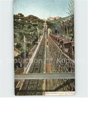 Barcelona Cataluna Funicular de Vallvidrera Kat. Barcelona