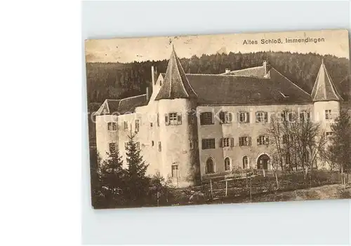 Immendingen Altes Schloss Kat. Immendingen