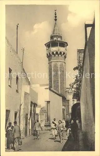 Tunis Rue des Teinturiers Kat. Tunis
